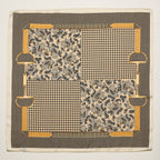 Final Sale-Chain & Paisley Print Scarf