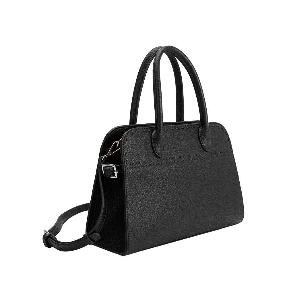 Final Sale-Marlo Recycled Vegan Leather Crossbody Bag