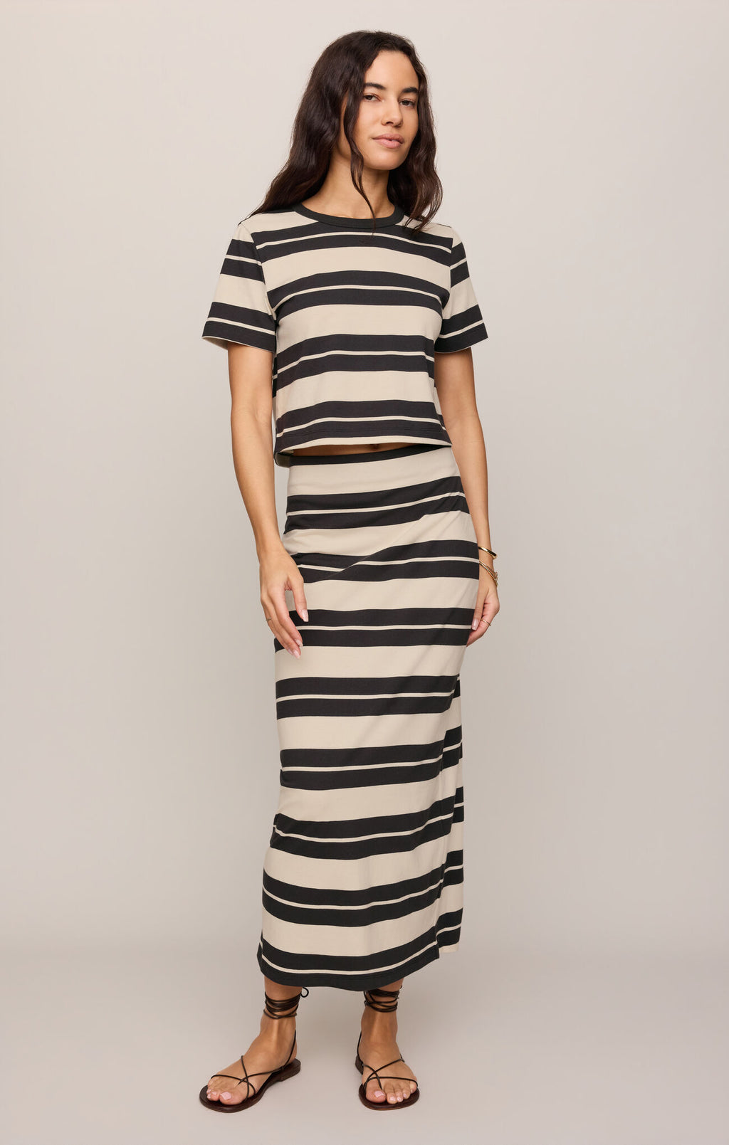 Final Sale-Stellan Stripe Skirt