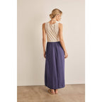 Final Sale-Two Tone Maxi Dress