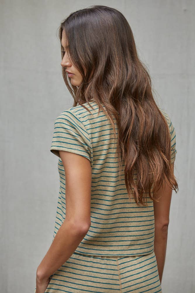 Knit Striped Top