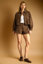 Floral Detail Jacket