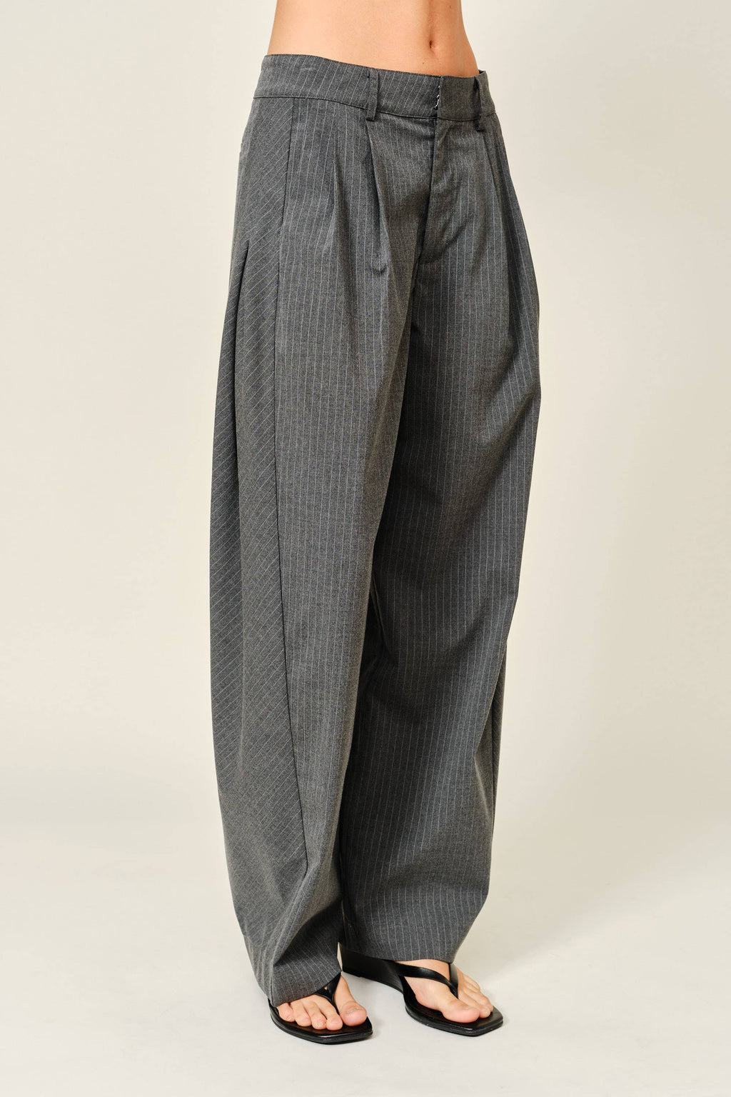 Stripe Classic Barrel Pant