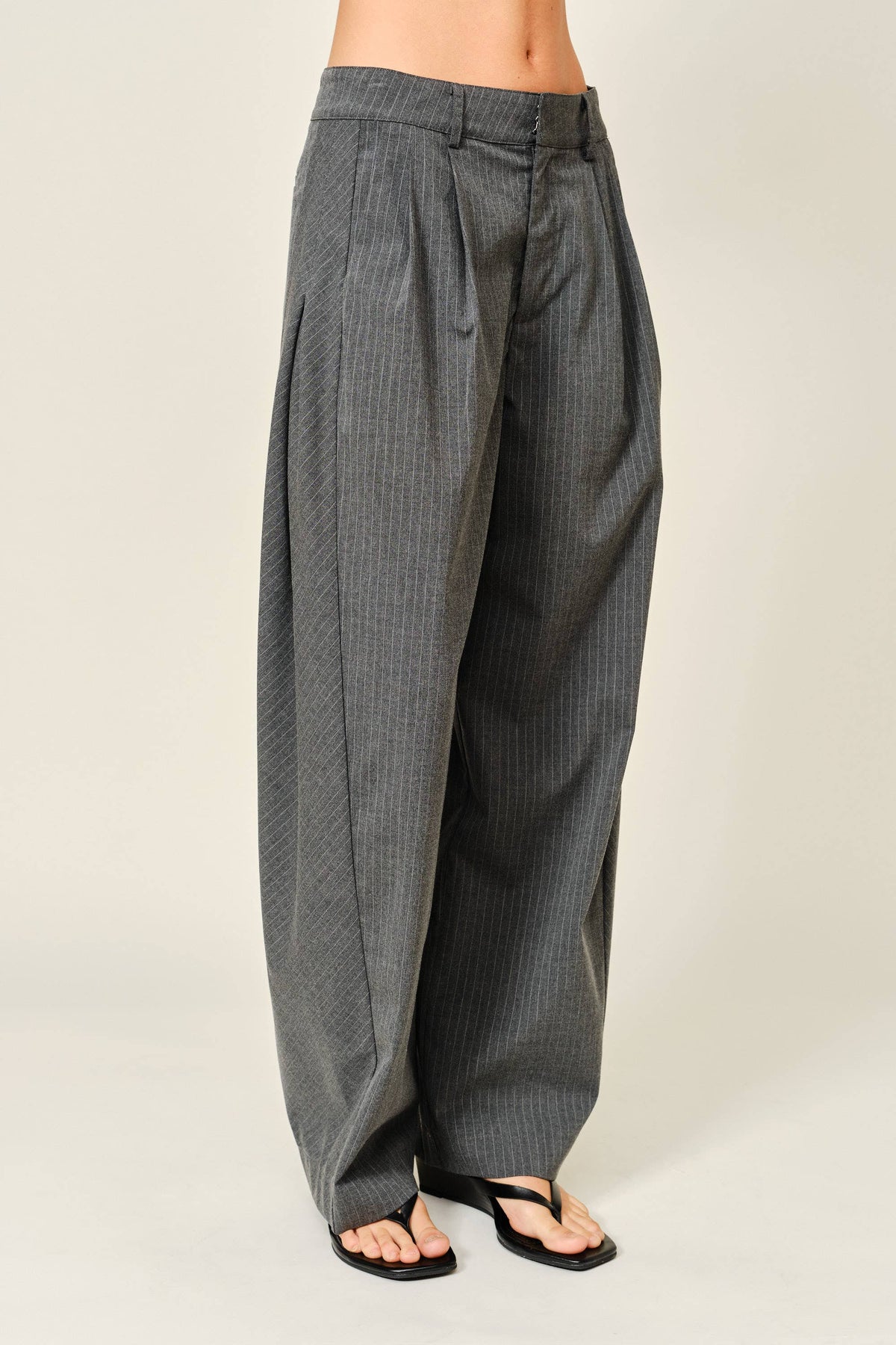 Stripe Classic Barrel Pant