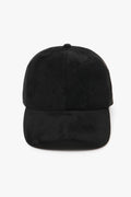 Final Sale-Suede Baseball Cap