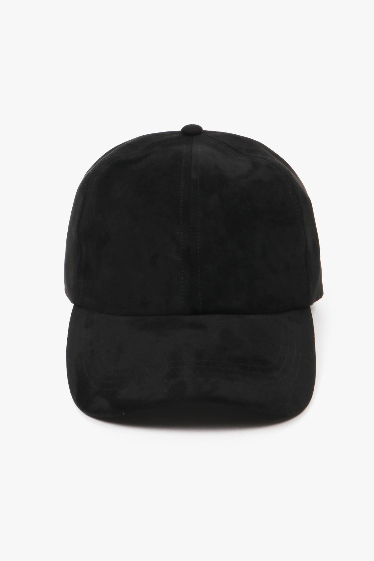 Final Sale-Suede Baseball Cap