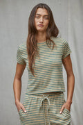Knit Striped Top