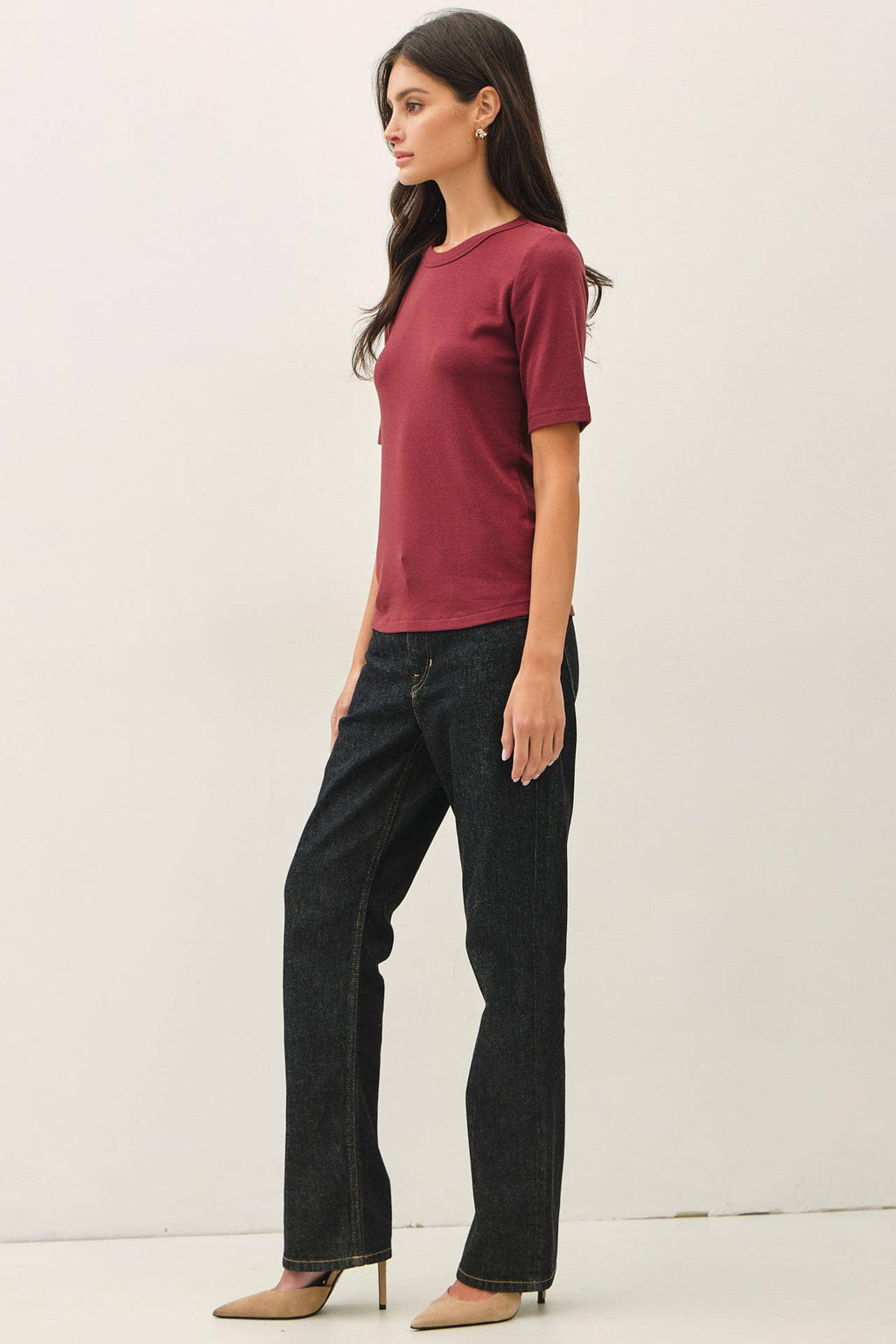 Ultra Soft Crew Neck Tee