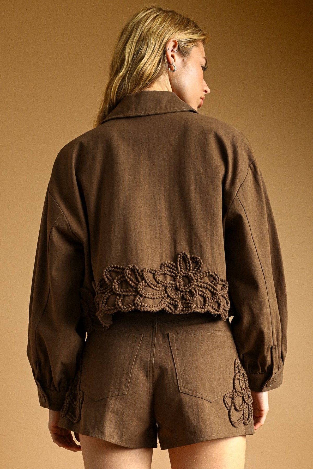 Floral Detail Jacket
