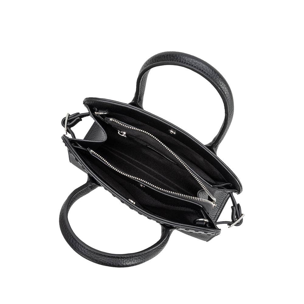 Final Sale-Marlo Recycled Vegan Leather Crossbody Bag