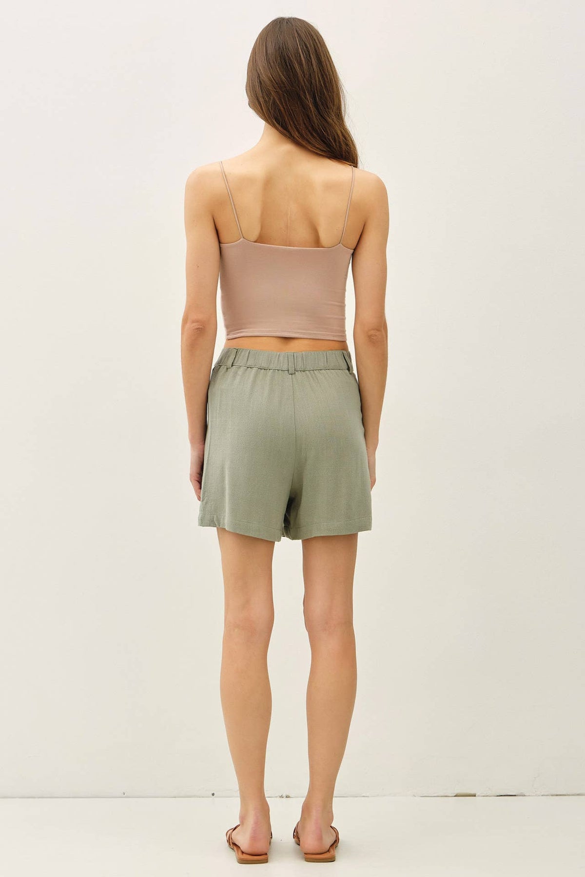 Final Sale-Linen Classic Shorts