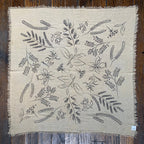 Final Sale-Oatmeal Naturally Raw Silk Bandana