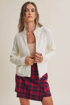 2-Way Zip Sweater Jacket