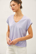 Final Sale-Bamboo V-Neck Tee