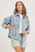 Denim Jacket W Patch Pocket