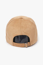 Final Sale-Suede Baseball Cap
