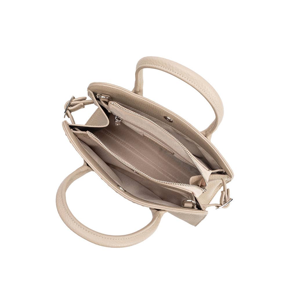 Final Sale-Marlo Recycled Vegan Leather Crossbody Bag