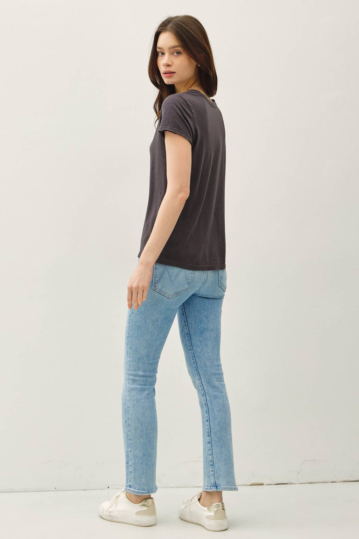V-Neck Basic Tee