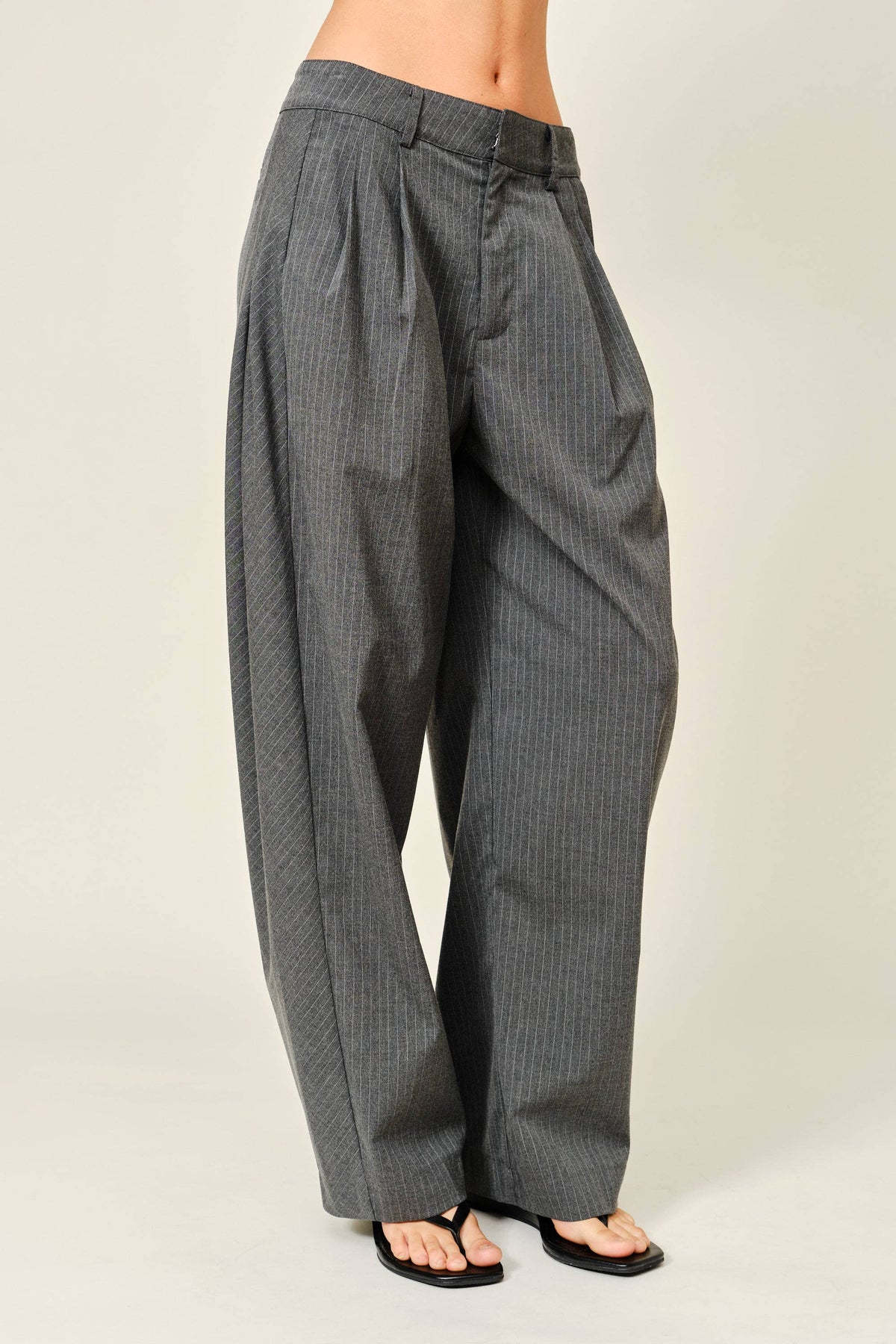 Stripe Classic Barrel Pant