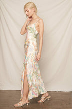 Final Sale-Beach Print Maxi Dress