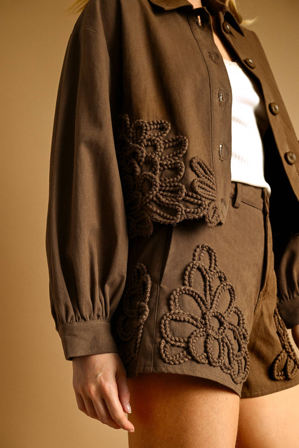 Floral Detail Jacket