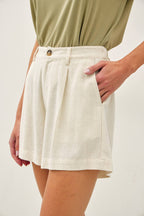 Final Sale-Linen Classic Shorts
