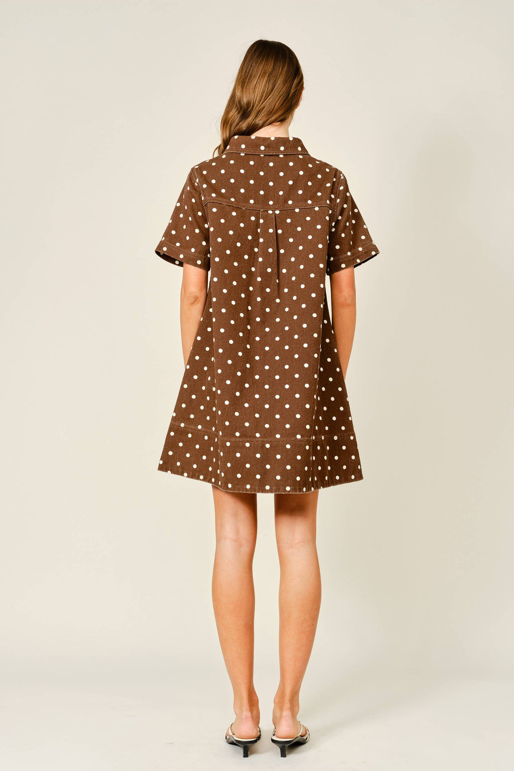 Final Sale-Dot Pullover Dress
