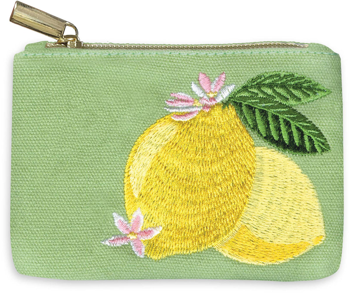 Final Sale-Lemon Small Pouch