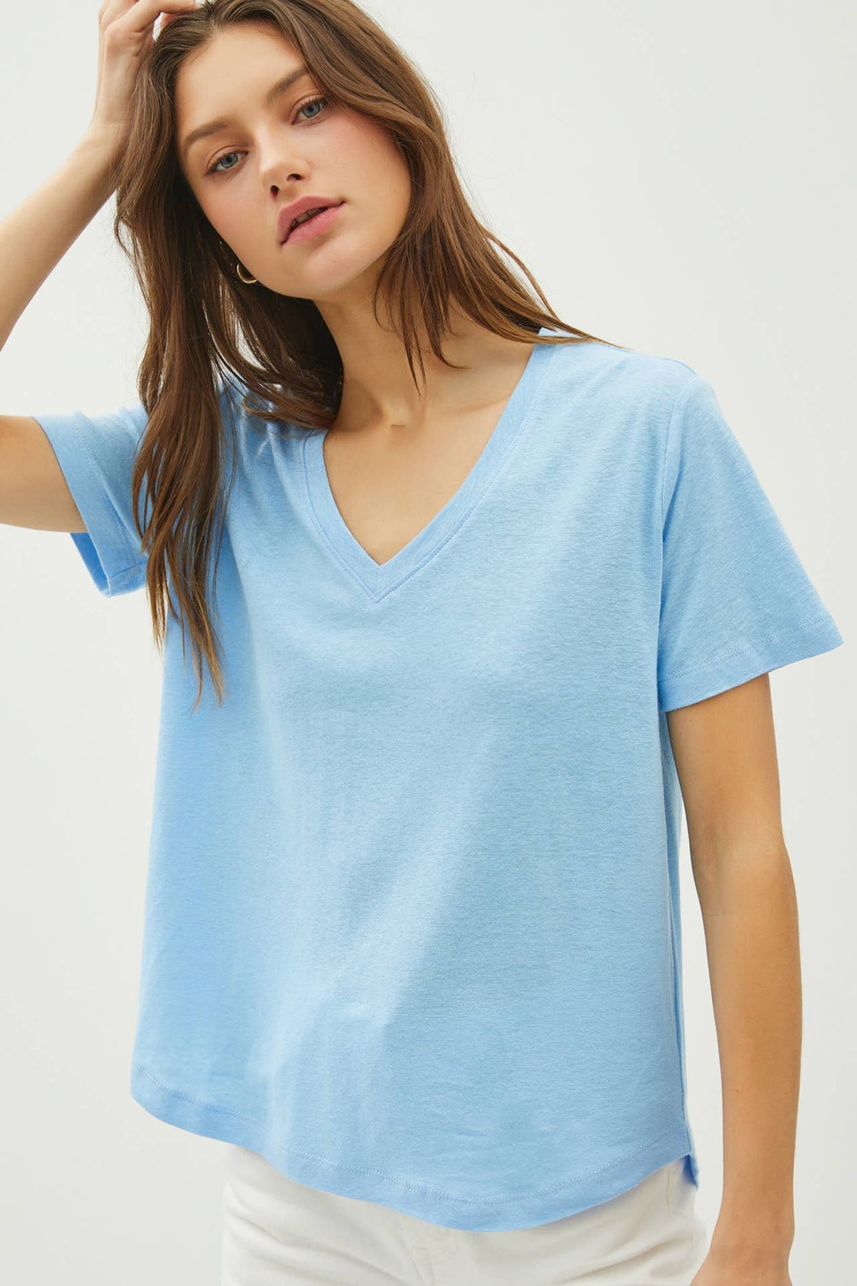 Basic V-Neck Tee