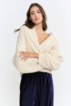 Wool-Blend Cardigan