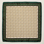 Final Sale-Classic Chain Print Square Scarf