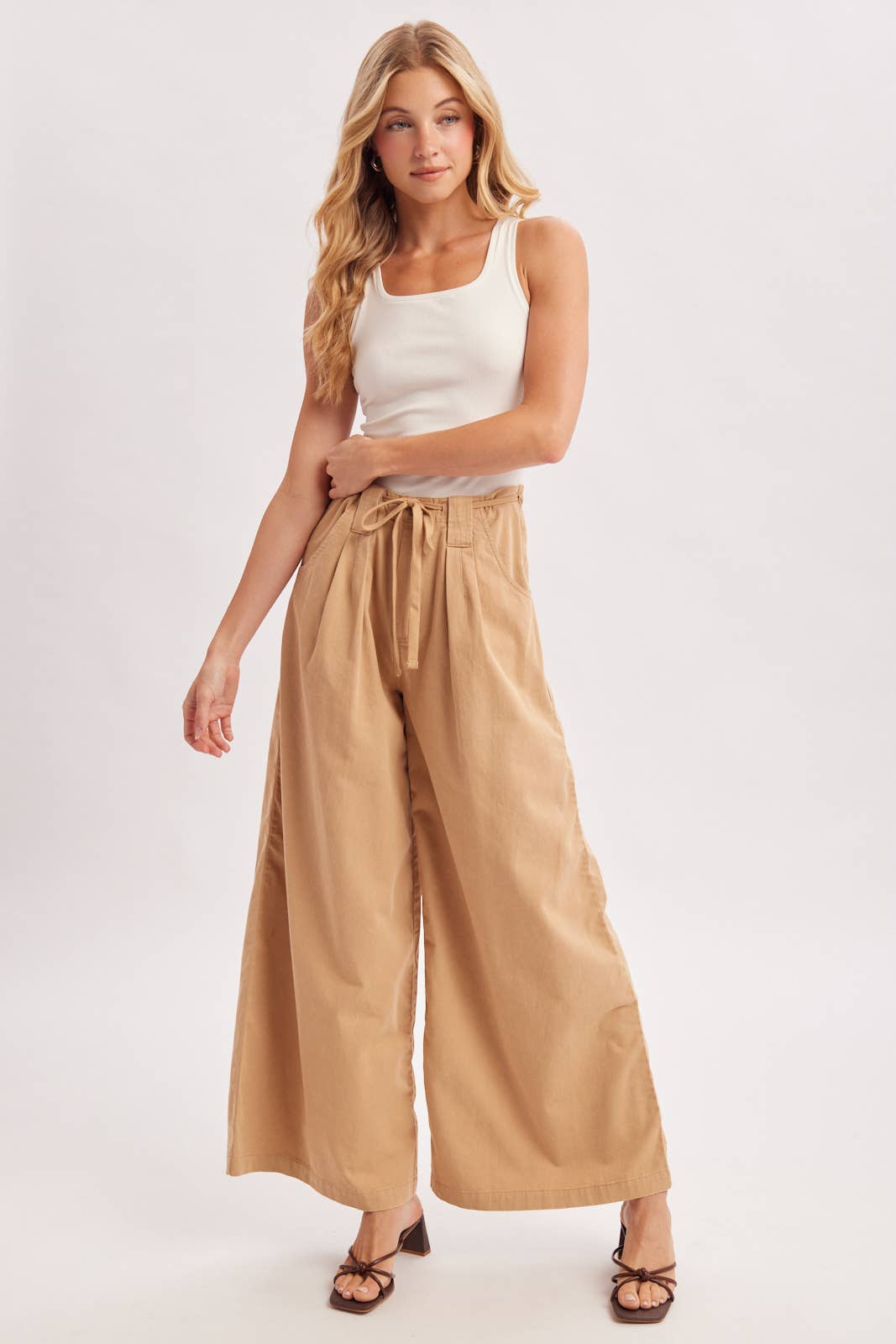 Wide Leg Trouser Pant