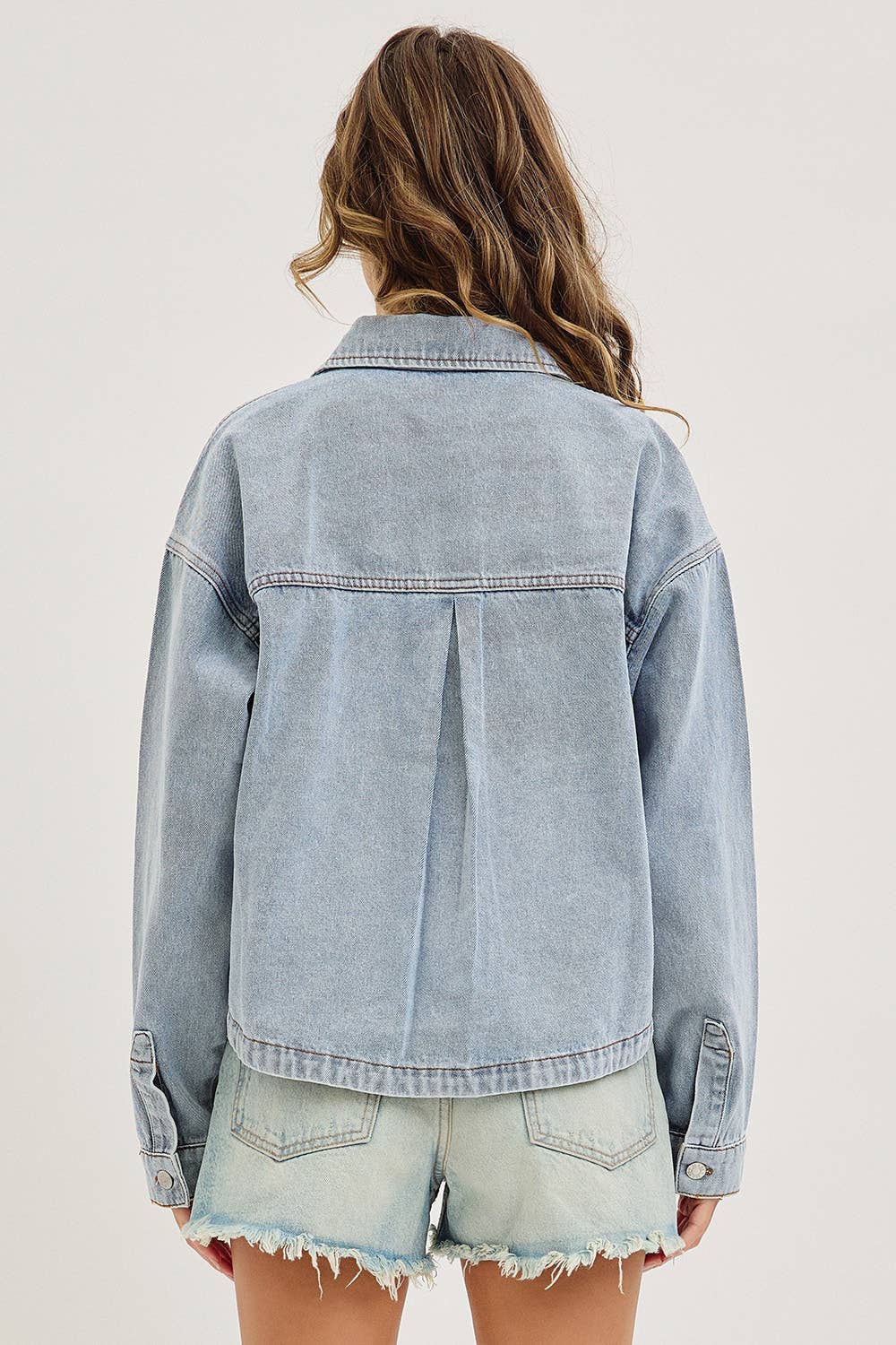 Denim Jacket W Patch Pocket