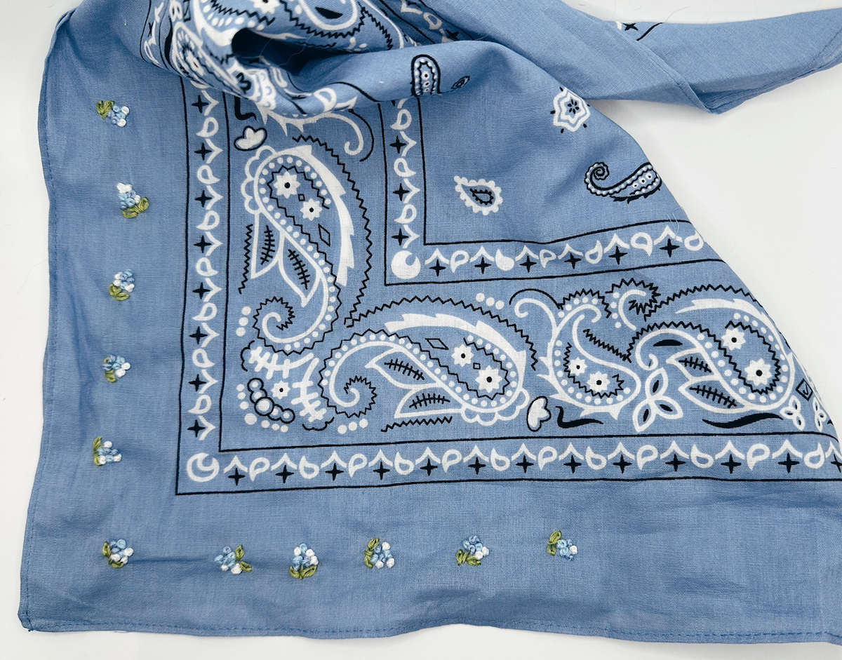 Final Sale-Mini bouquet bandana