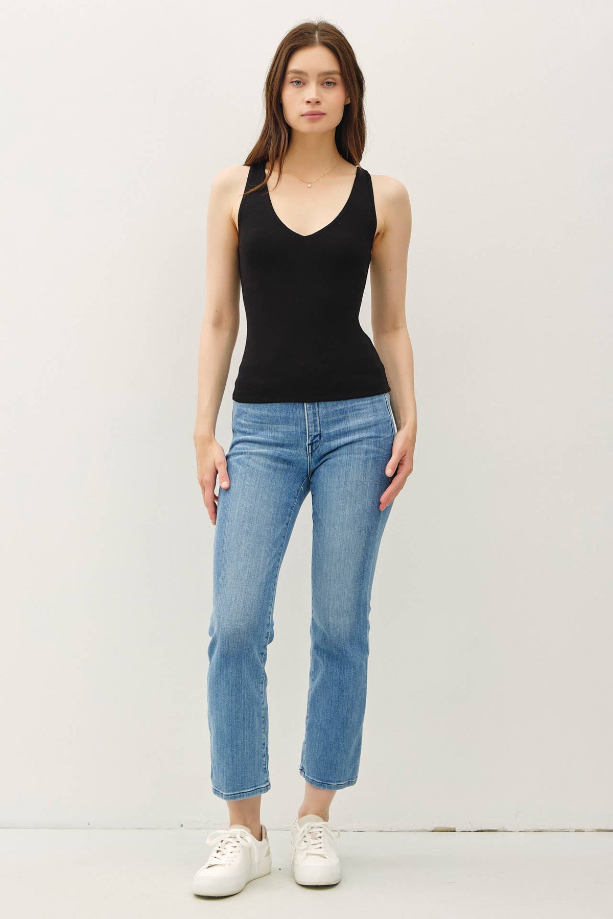 Soft V-neck Tank