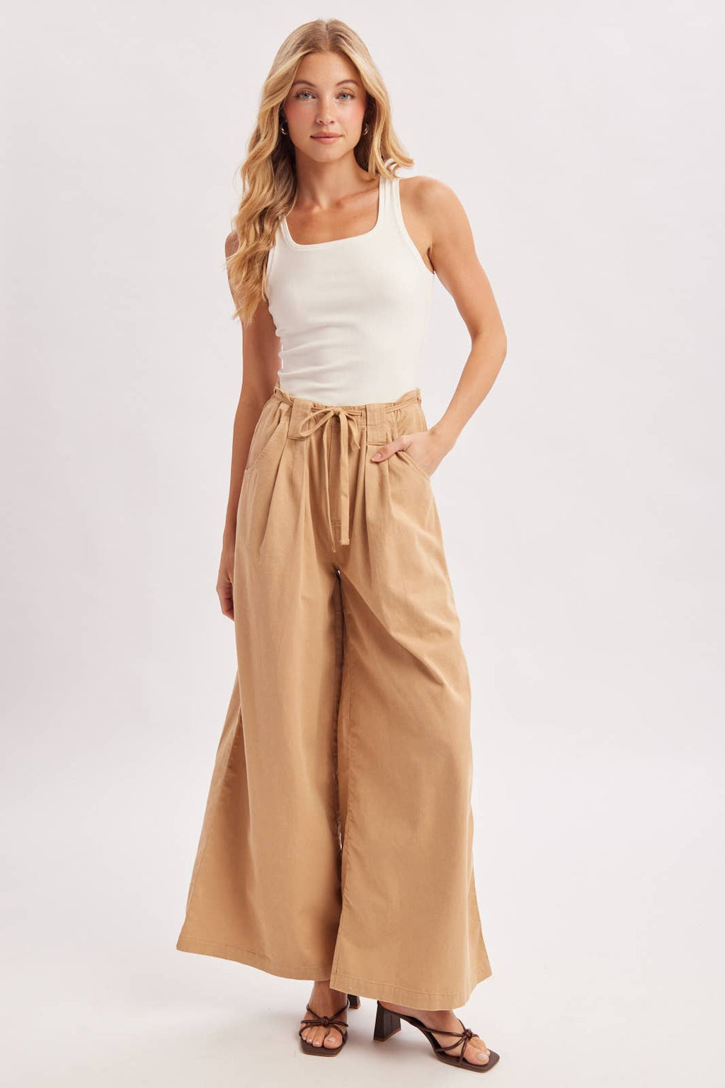 Wide Leg Trouser Pant