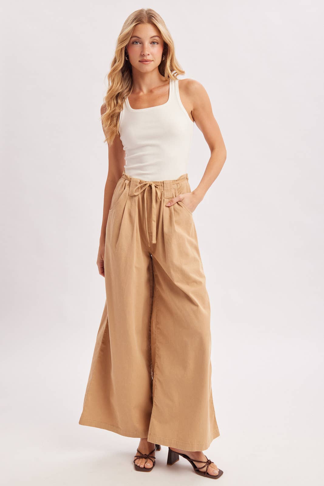 Wide Leg Trouser Pant