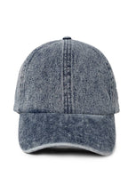 Final Sale-Denim Baseball Cap