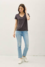 V-Neck Basic Tee