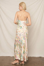 Final Sale-Beach Print Maxi Dress