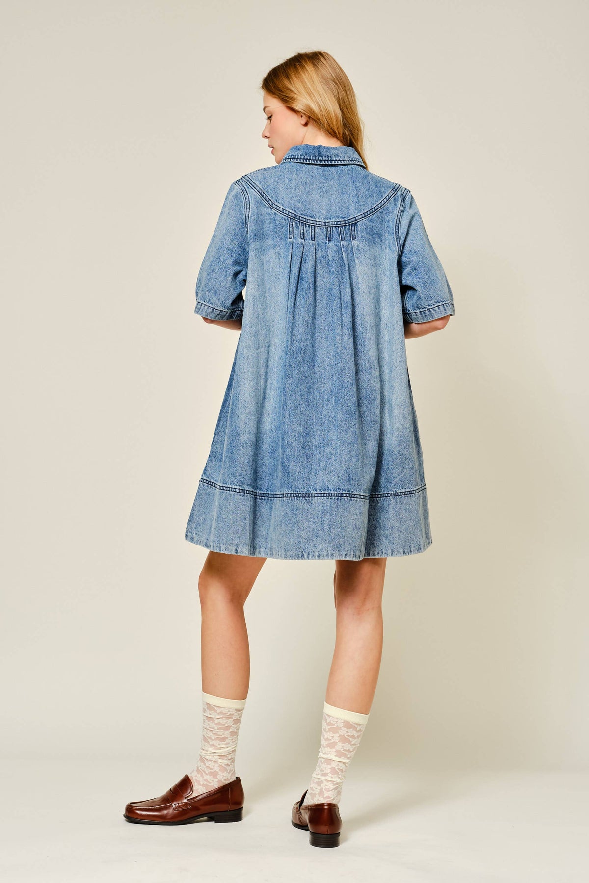 Denim Mini Dress