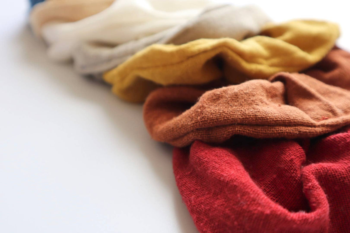 Final Sale-Raw Silk Hair Scrunchies