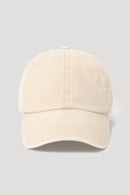 Final Sale-Stone Washed Twill Cap
