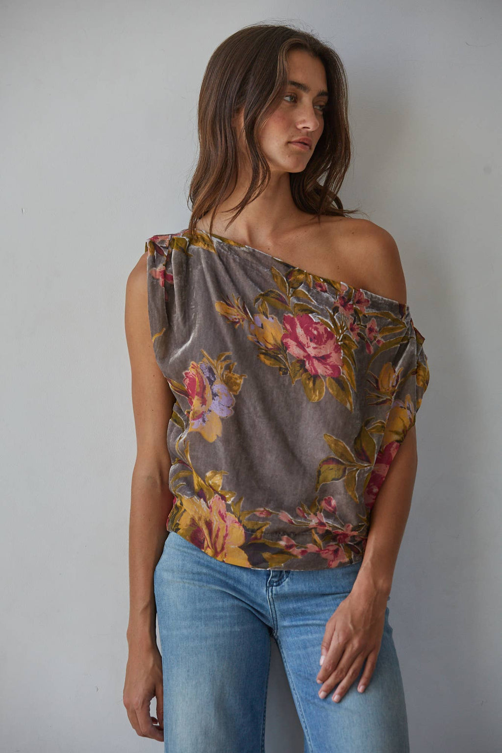 Floral Off Shoulder Top
