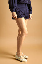 Floral Detail Shorts