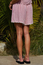 Final Sale-Gingham Shorts