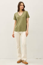 Basic V-Neck Tee
