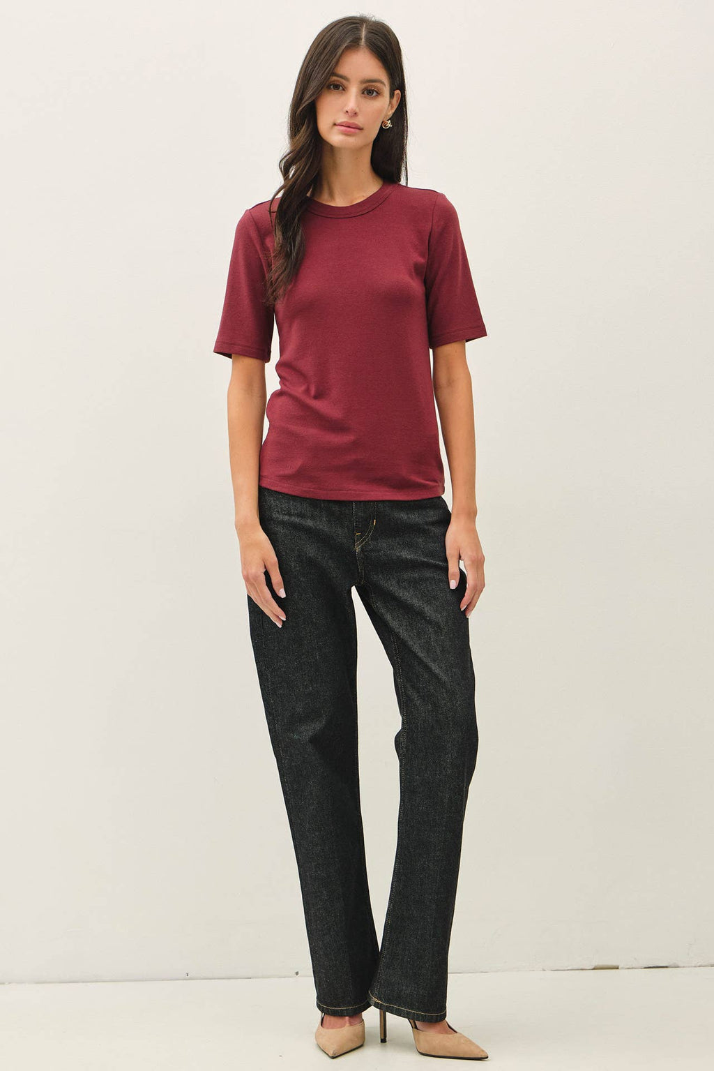 Ultra Soft Crew Neck Tee