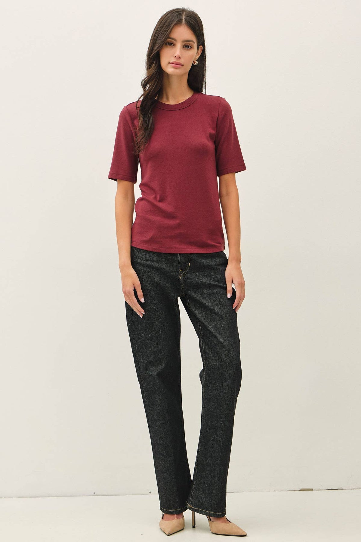 Ultra Soft Crew Neck Tee