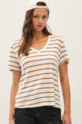 Cotton Linen Blend Tee